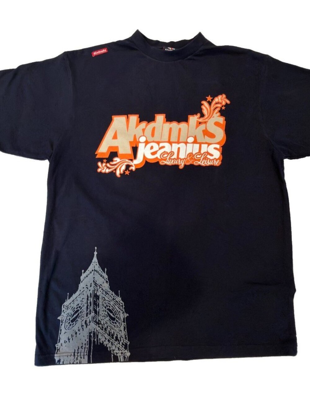 Vintage Y2K Akademiks Shirt Mens L Black Y2k Cyber Streetwear